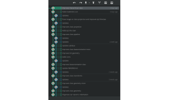 GitKraken's log